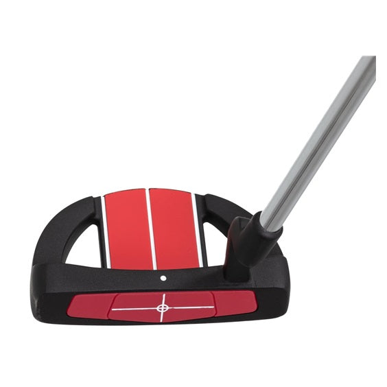 Red Mallet putter with telescopic shaft