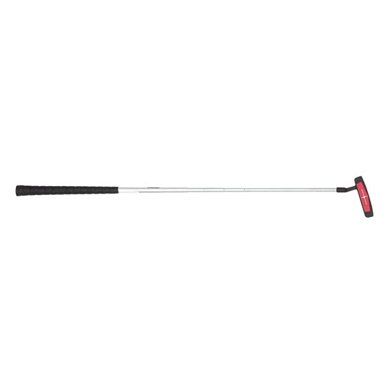 Red Mallet putter with telescopic shaft